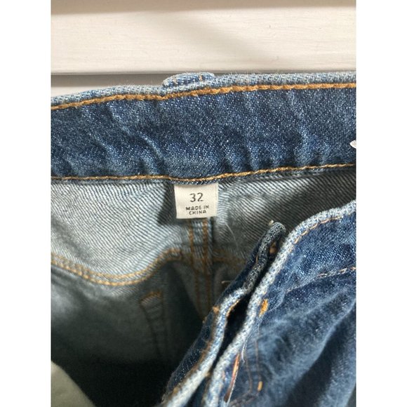 NWT J. Crew Full Length Boot Raw Edge Denim Jeans in Kamari Wash Size 32 (US 14) - Picture 5 of 6